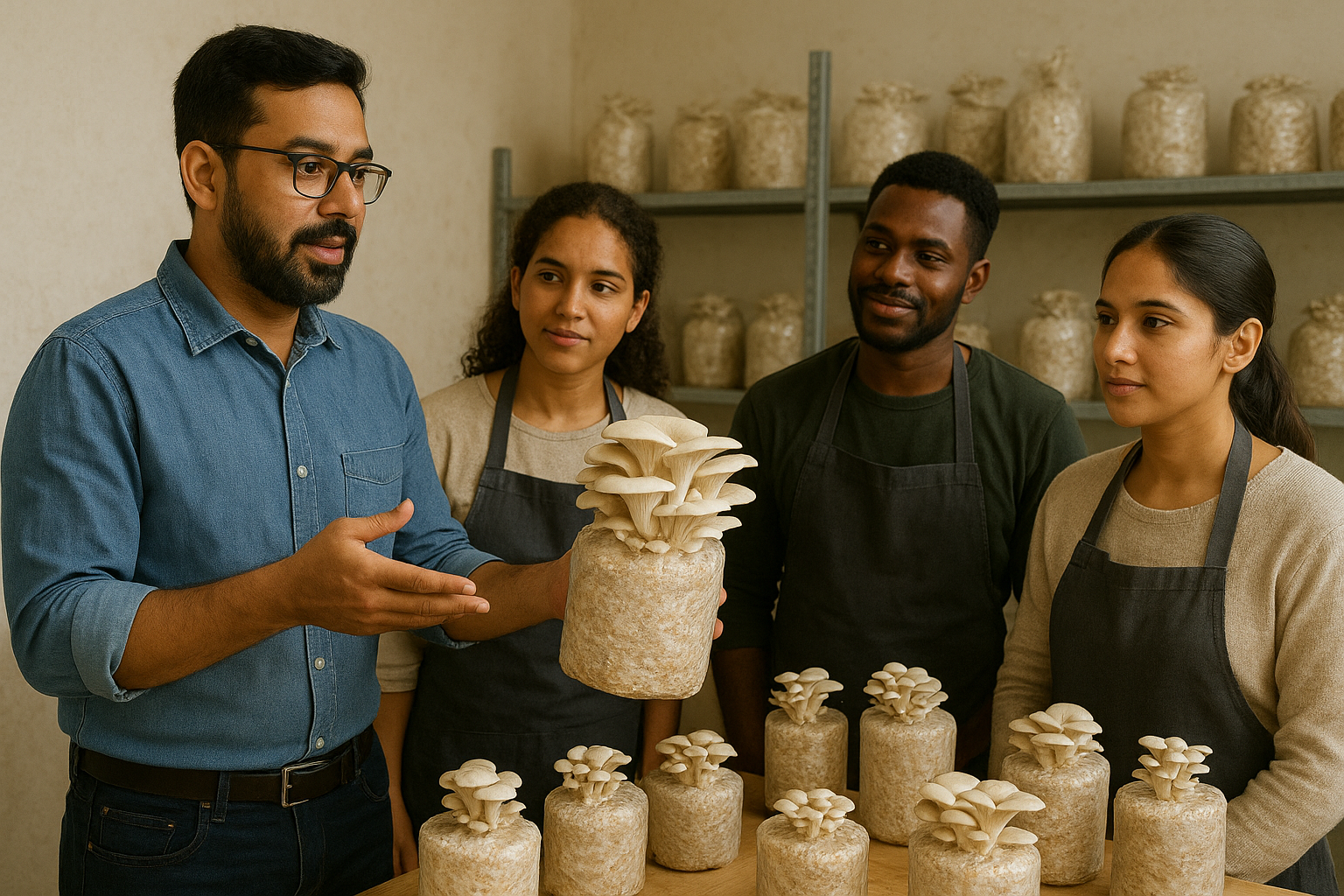 da' Mushroom Nursery ecosystem