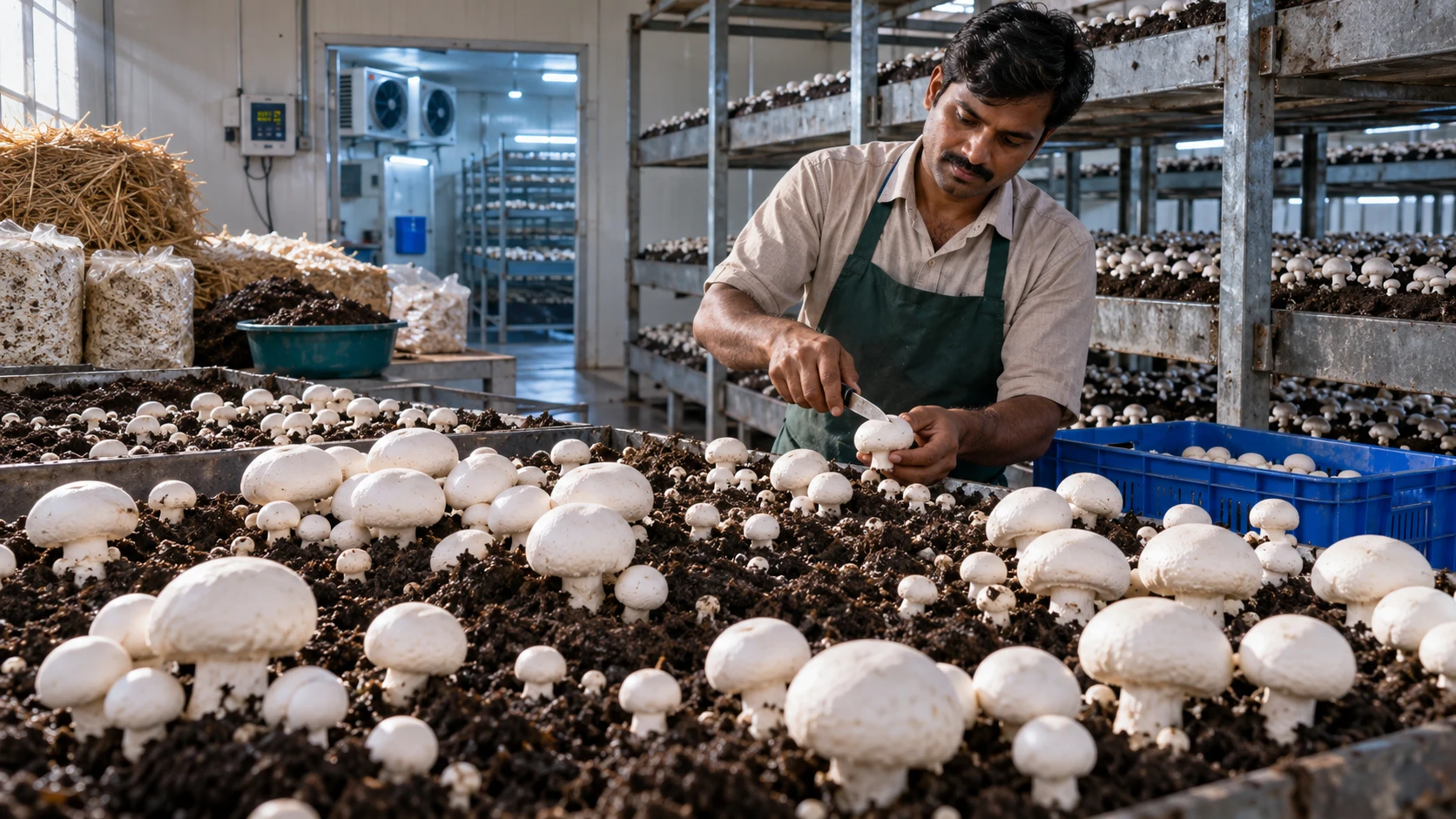 Button Mushrooms