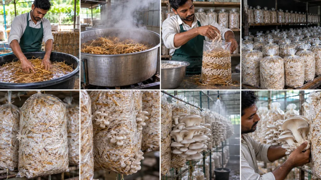 Oyster Mushrooms