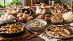 Different Kinds of Mushrooms