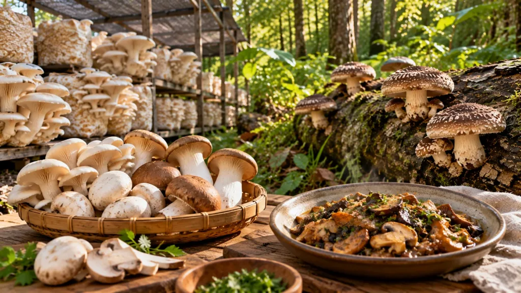Naturally Grown Mushrooms