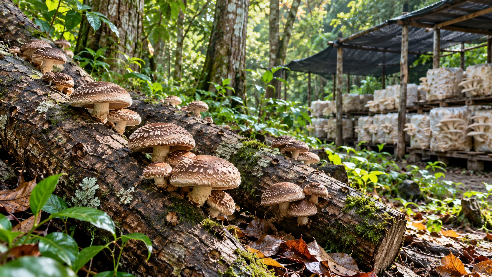 Naturally Grown Mushrooms