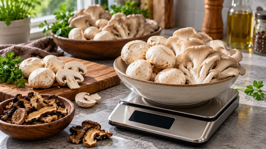 Protein in Mushroom